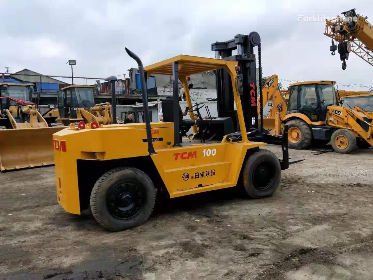 Forklift 10 Ton Machine