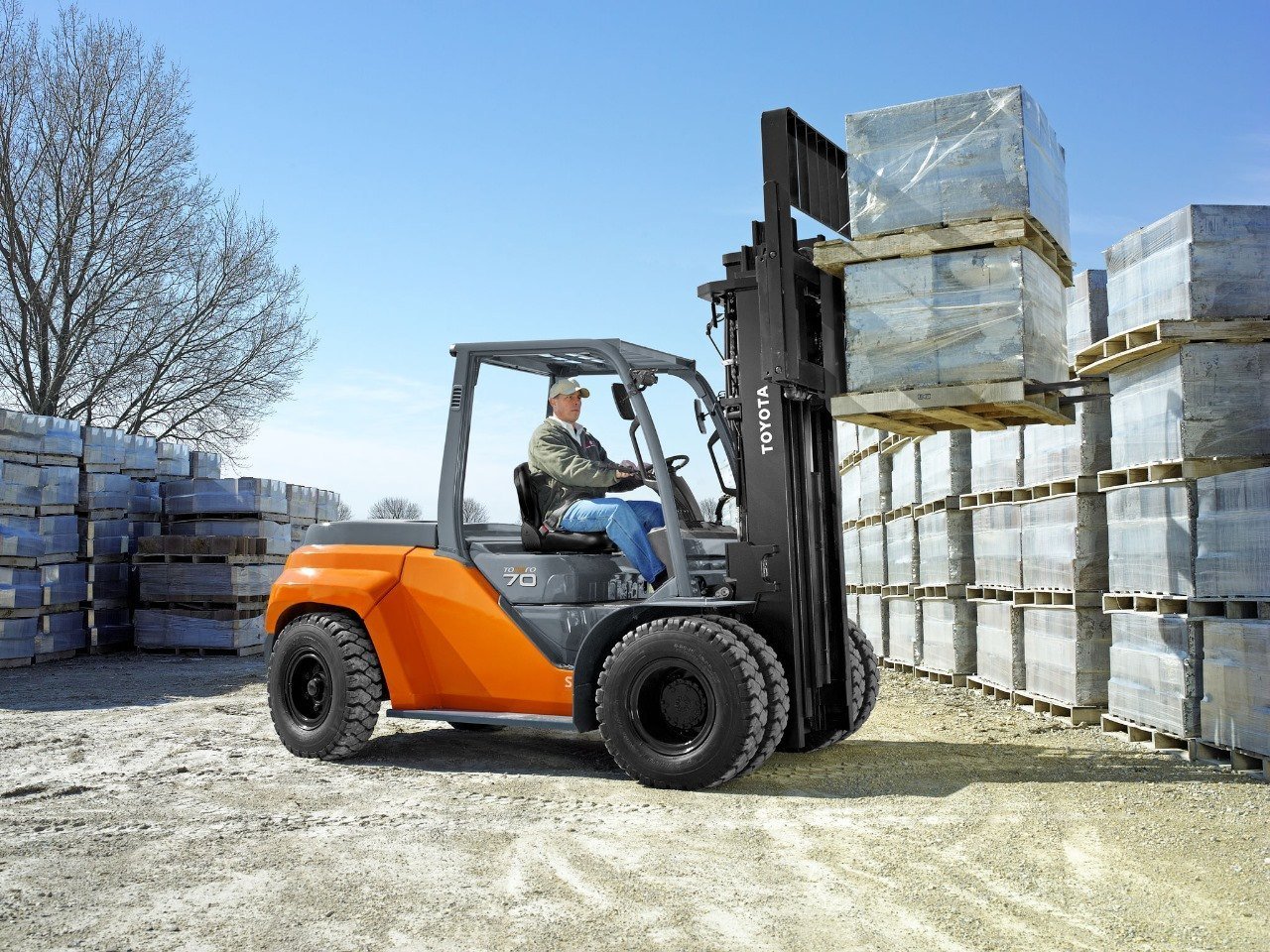 Forklift 8 Ton Machine